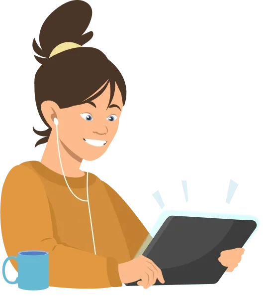 Lucy fragt eine Frage